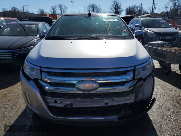 2012 Ford Edge Limited with VIN 2FMDK3K92CBA91537, listed as a Copart auction lot 46669425 with 186,595 mi miles and Salvage Title. Bid and sale history available at carsss.com. Image 5.