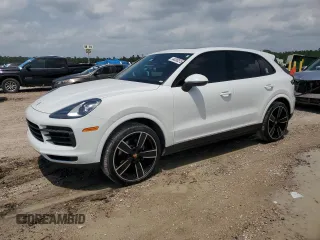 2020 Porsche Cayenne z VIN WP1AA2AYXLDA07163, wystawiony jako Copart lot #44260315 z przebiegiem 22 207 mil mil oraz Szkoda całkowita • Salvage title. Historia ofert i sprzedaży dostępna na DreamBid. Obrazek 1.