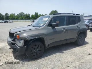 2021 Jeep Renegade Upland z VIN ZACNJDAB7MPM54754, wystawiony jako Copart lot #56546115 z przebiegiem 78 741 mil mil oraz Szkoda całkowita • Salvage title. Historia ofert i sprzedaży dostępna na DreamBid. Obrazek 1.