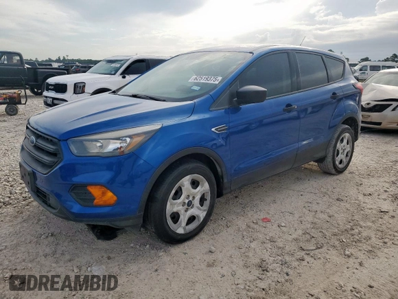 2019 Ford Escape S with VIN 1FMCU0F78KUB00277, listed as a Copart auction lot 62519375 with Not provided miles and Salvage title. Bid and sale history available at DreamBid. Image 1.
