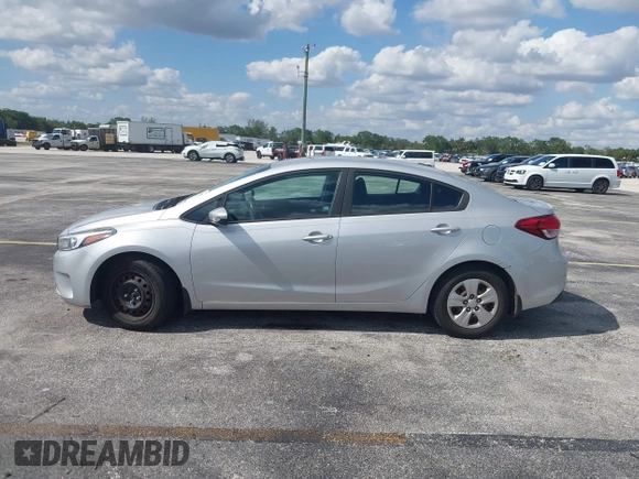 2017 Kia Forte LX with VIN 3KPFK4A75HE030220, listed as a IAAI auction lot 42004997 with 212,484 mi miles. Bid and sale history available at carsss.com. Image 14.