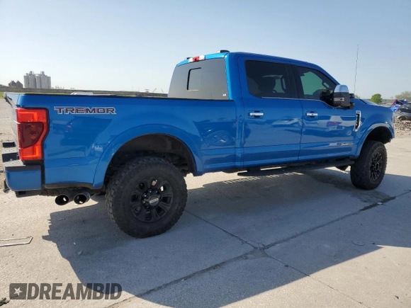 2020 Ford Super Duty F-250 SRW XL with VIN 1FT8W2BT3LED54672, listed as a Copart auction lot 52345455 with 94,946 mi miles and Salvage Title. Bid and sale history available at carsss.com. Image 3.