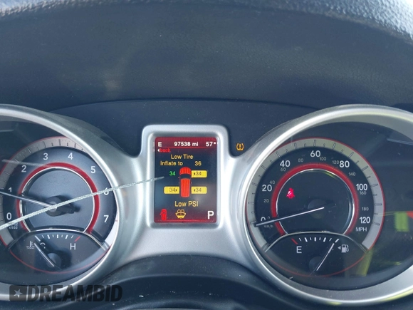 2019 Dodge Journey GT with VIN 3C4PDDEG0KT771211, listed as a IAAI auction lot 41670184 with 97,538 mi miles and . Bid and sale history available at carsss.com. Image 7.