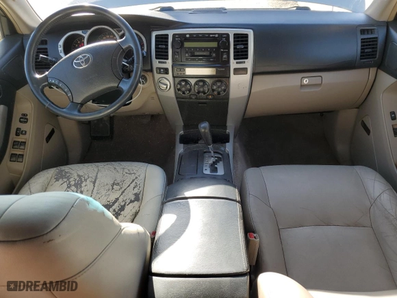 2004 Toyota 4Runner Limited with VIN JTEBU17R040040104, listed as a Copart auction lot 52652655 with 129,617 mi miles and Salvage Title. Bid and sale history available at carsss.com. Image 8.