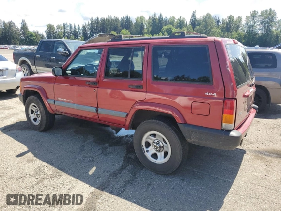 1999 Jeep Cherokee Sport z VIN 1J4FF68SXXL525944, wystawiony jako Copart lot #57653905 z przebiegiem 102 057 mil mil oraz Szkoda całkowita • Salvage title. Historia ofert i sprzedaży dostępna na DreamBid. Obrazek 2.