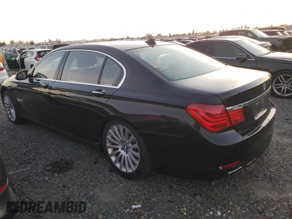 2012 BMW 7 Series with VIN WBAKX8C52CC198431, listed as a Copart auction lot 87894075 with 72,818 mi miles and Clean title. Bid and sale history available at DreamBid. Image 2.
