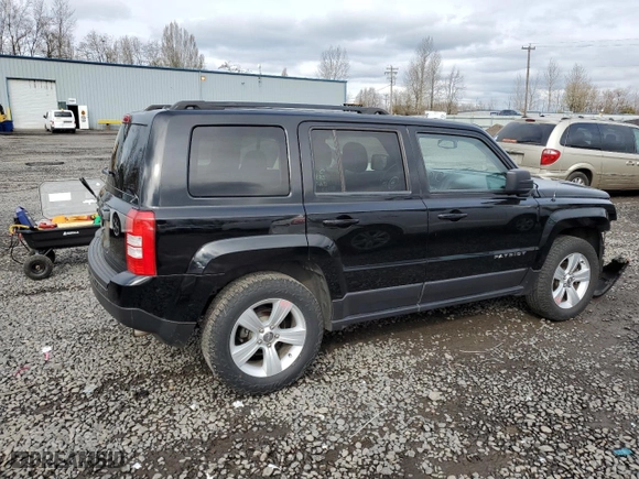 2016 Jeep Patriot 75th Anniversary with VIN 1C4NJRBB4GD501983, listed as a Copart auction lot 48365675 with 145,188 mi miles and Salvage Title. Bid and sale history available at carsss.com. Image 3.
