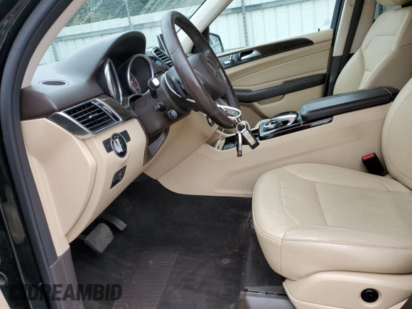 2016 Mercedes-Benz GLE 350 with VIN 4JGDA5HB5GA650427, listed as a Copart auction lot 59327985 with 158,669 mi miles and Salvage title. Bid and sale history available at DreamBid. Image 7.