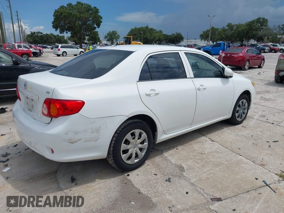 2009 Toyota Corolla with VIN JTDBL40E599027710, listed as a IAAI auction lot 42744831 with 112,043 mi miles and . Bid and sale history available at DreamBid. Image 4.