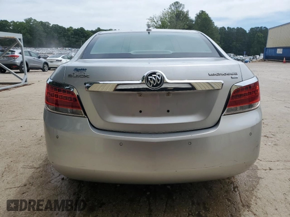 2010 Buick LaCrosse CXL with VIN 1G4GC5EG8AF131115, listed as a Copart auction lot 58030995 with 138,584 mi miles and Clean title. Bid and sale history available at DreamBid. Image 6.