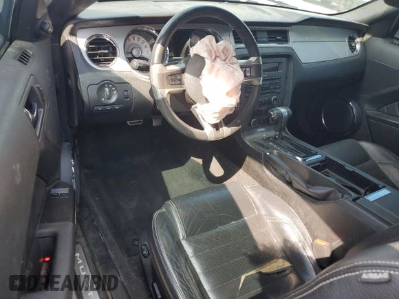 2012 Ford Mustang Premium with VIN 1ZVBP8AM1C5263638, listed as a Copart auction lot 55148875 with 106,376 mi miles and Salvage title. Bid and sale history available at DreamBid. Image 8.