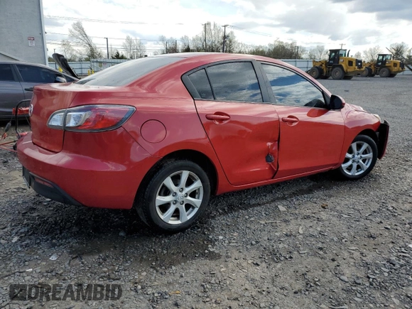 2011 Mazda 3 i Touring with VIN JM1BL1VG8B1477462, listed as a Copart auction lot 53268995 with 118,510 mi miles and Salvage Title. Bid and sale history available at DreamBid. Image 3.