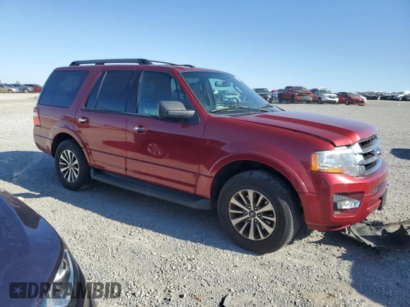 2016 Ford Expedition XLT with VIN 1FMJU1JT4GEF55744, listed as a Copart auction lot 53349055 with 112,021 mi miles and Salvage title. Bid and sale history available at DreamBid. Image 4.