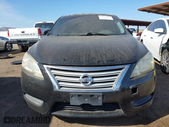 2014 Nissan Sentra SR with VIN 3N1AB7AP3EY318617, listed as a IAAI auction lot 42054000 with 139,688 mi miles and . Bid and sale history available at DreamBid. Image 6.
