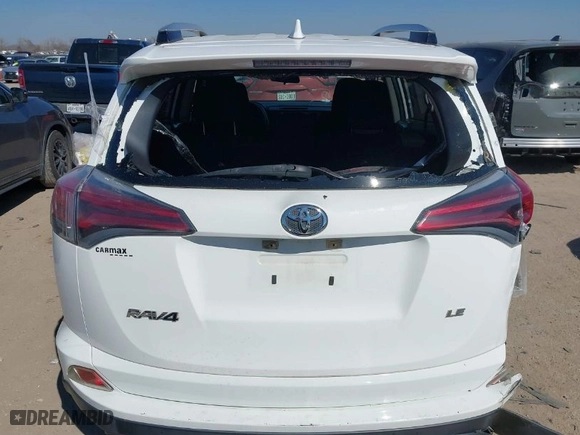 2016 Toyota RAV4 LE with VIN JTMZFREV7GJ096390, listed as a IAAI auction lot 41599268 with 94,568 mi miles. Bid and sale history available at carsss.com. Image 16.