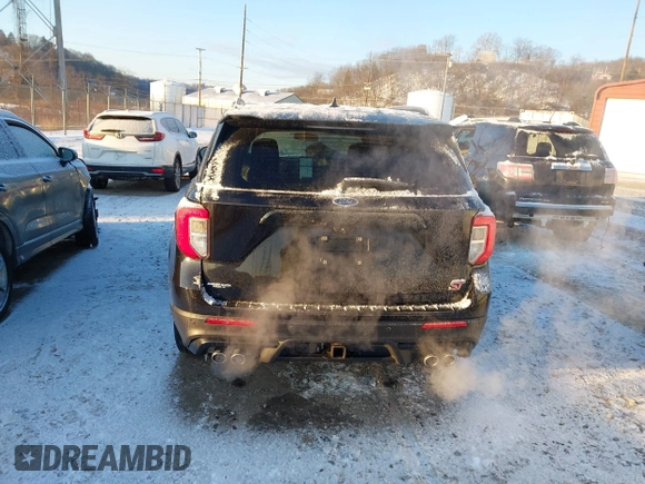 2020 Ford Explorer ST with VIN 1FM5K8GCXLGA02246, listed as a IAAI auction lot 41404923 with 108,196 mi miles. Bid and sale history available at carsss.com. Image 15.