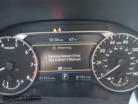 2024 Nissan Altima SV with VIN 1N4BL4DV3RN305351, listed as a IAAI auction lot 41845945 with 41,763 mi miles and . Bid and sale history available at DreamBid. Image 15.