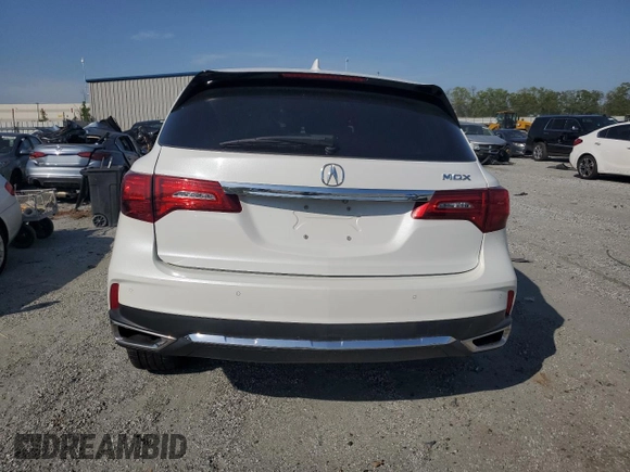 2020 Acura MDX Technology with VIN 5J8YD3H55LL010519, listed as a Copart auction lot 52609425 with 49,023 mi miles and Salvage title. Bid and sale history available at DreamBid. Image 6.