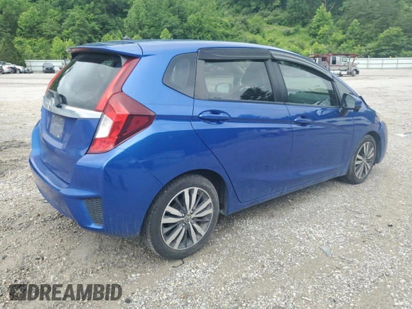2016 Honda Fit EX with VIN JHMGK5H7XGX041744, listed as a Copart auction lot 60459835 with 76,698 mi miles and Salvage title. Bid and sale history available at DreamBid. Image 3.