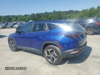 2022 Hyundai Tucson SEL with VIN 5NMJF3AE4NH096592, listed as a Copart auction lot 53496475 with 24,986 mi miles and Salvage title. Bid and sale history available at DreamBid. Image 2.