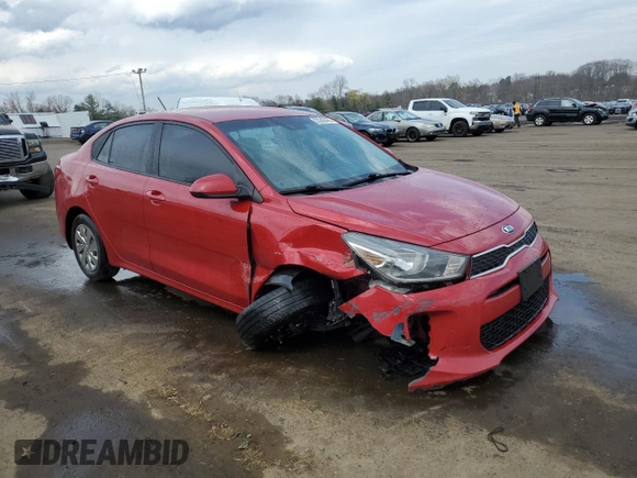 2018 Kia Rio S with VIN 3KPA24AB9JE046232, listed as a Copart auction lot 53240465 with 110,157 mi miles and Salvage Title. Bid and sale history available at carsss.com. Image 4.