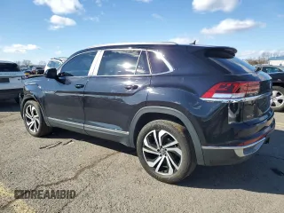 2023 Volkswagen Atlas SEL with VIN 1V2BE2CA8PC219239, listed as a Copart auction lot 45022555 with 22,770 mi miles and Salvage title. Bid and sale history available at DreamBid. Image 2.