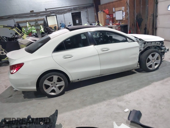 2015 Mercedes-Benz CLA 250 with VIN WDDSJ4GB7FN211542, listed as a IAAI auction lot 41239584 with 108,433 mi miles and . Bid and sale history available at DreamBid. Image 4.
