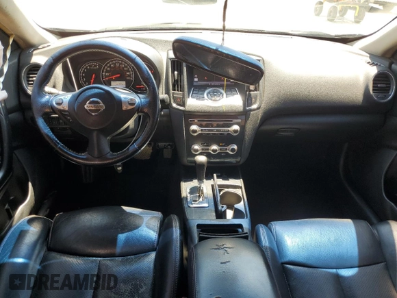 2013 Nissan Maxima SV with VIN 1N4AA5AP8DC801800, listed as a Copart auction lot 63450925 with 222,105 mi miles and Salvage title. Bid and sale history available at DreamBid. Image 8.