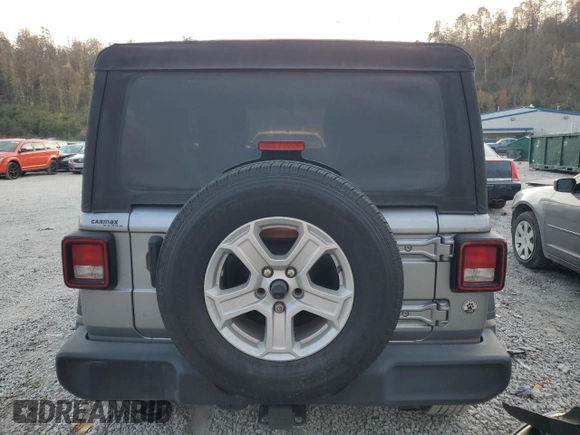 2021 Jeep Wrangler Sport S with VIN 1C4GJXAN6MW542771, listed as a Copart auction lot 78093614 with 26,675 mi miles and Salvage Title. Bid and sale history available at DreamBid. Image 6.