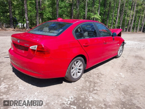 2007 BMW 3 Series 328i with VIN WBAVA335X7KX83254, listed as a IAAI auction lot 42092297 with 168,720 mi miles and . Bid and sale history available at DreamBid. Image 4.