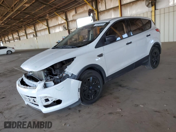 2015 Ford Escape S with VIN 1FMCU0F71FUA53728, listed as a Copart auction lot 42041015 with 95,666 mi miles and Salvage Title. Bid and sale history available at carsss.com. Image 1.