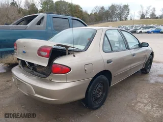 2000 Chevrolet Cavalier with VIN 1G1JC5248Y7213945, listed as a IAAI auction lot 41717455 with 179,428 mi miles. Bid and sale history available at carsss.com. Image 4.
