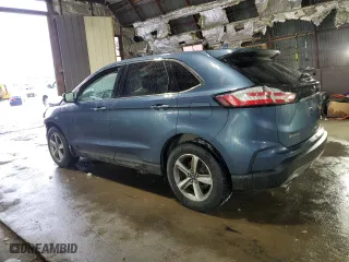 2019 Ford Edge SEL with VIN 2FMPK4J97KBB33669, listed as a Copart auction lot 46812925 with 0 mi miles and Salvage Title. Bid and sale history available at carsss.com. Image 2.