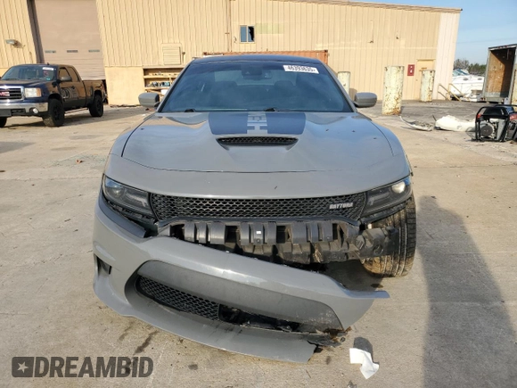 2019 Dodge Charger R/T with VIN 2C3CDXCT8KH588555, listed as a Copart auction lot 46393635 with 82,169 mi miles and Salvage Title. Bid and sale history available at carsss.com. Image 5.
