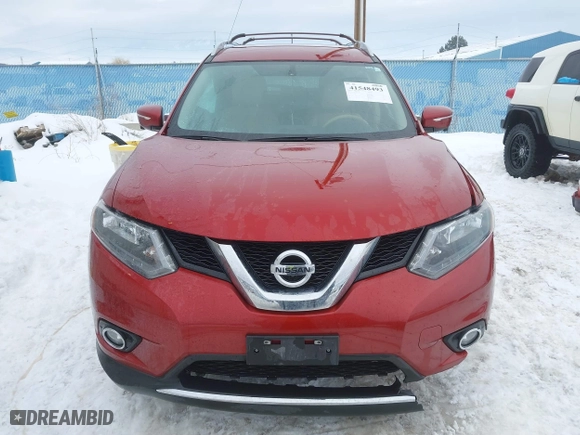 2015 Nissan Rogue SL with VIN 5N1AT2MV8FC903688, listed as a IAAI auction lot 41548493 with 77,123 mi miles. Bid and sale history available at carsss.com. Image 13.