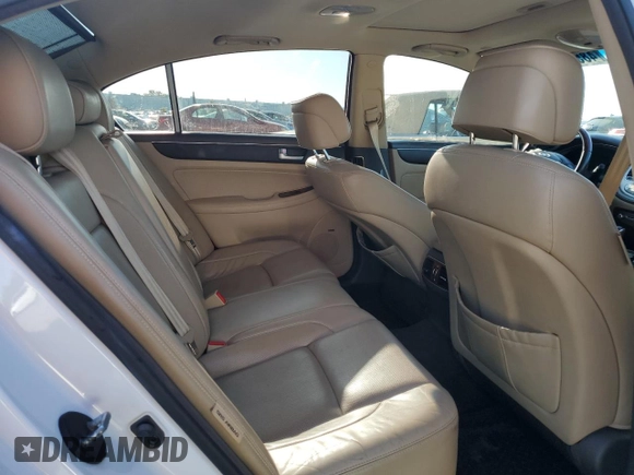 2012 Hyundai Genesis 5.0L R-Spec with VIN KMHGC4DHXCU184529, listed as a Copart auction lot 48555965 with 180,090 mi miles and Non Repairable. Bid and sale history available at carsss.com. Image 10.