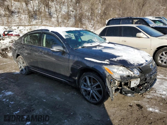 2011 Lexus GS 350 with VIN JTHCE1KS5B0028834, listed as a Copart auction lot 41732175 with 179,645 mi miles and Salvage Title. Bid and sale history available at carsss.com. Image 4.