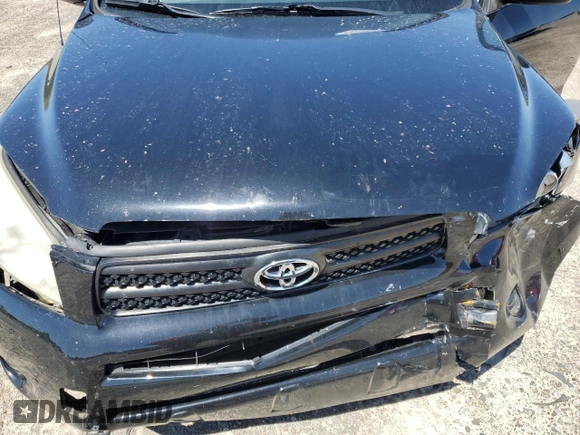 2008 Toyota RAV4 with VIN JTMZD33V785085518, listed as a Copart auction lot 52190235 with 0 mi miles and Salvage Title. Bid and sale history available at carsss.com. Image 12.