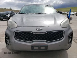 2017 Kia Sportage LX with VIN KNDPMCAC7H7117073, listed as a Copart auction lot 55851145 with 93,347 mi miles and Salvage Title. Bid and sale history available at carsss.com. Image 5.