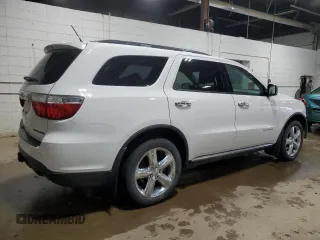 2013 Dodge Durango Citadel with VIN 1C4RDJEG2DC518008, listed as a Copart auction lot 61790705 with 165,042 mi miles and Salvage title. Bid and sale history available at DreamBid. Image 3.