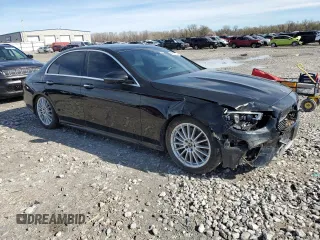 2021 Mercedes-Benz E-Class E 350 with VIN W1KZF8EB5MA896252, listed as a Copart auction lot 49692455 with 26,760 mi miles and Salvage Title. Bid and sale history available at carsss.com. Image 4.
