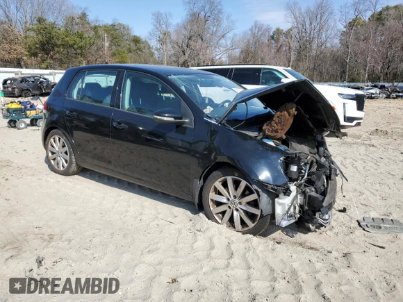 2011 Volkswagen Golf TDI z VIN WVWDM7AJ6BW175892, wystawiony jako Copart lot #47650205 z przebiegiem 88 864 mil mil oraz Szkoda całkowita • Salvage title. Historia ofert i sprzedaży dostępna na DreamBid. Obrazek 4.