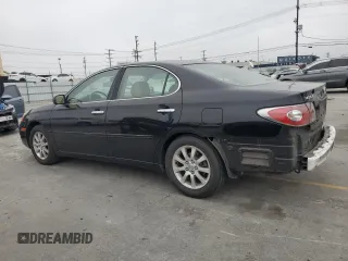 2002 Lexus ES 300 with VIN JTHBF30G520049637, listed as a Copart auction lot 58235085 with 123,290 mi miles and Salvage title. Bid and sale history available at DreamBid. Image 2.