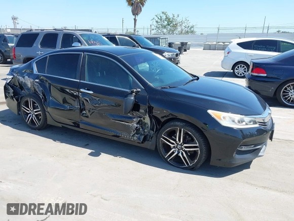 2016 Honda Accord Sport with VIN 1HGCR2F50GA227308, listed as a IAAI auction lot 42532929 with 249,266 mi miles and . Bid and sale history available at DreamBid. Image 1.