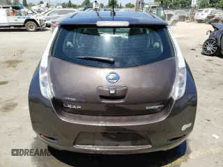 2016 Nissan LEAF S with VIN 1N4BZ0CP0GC308050, listed as a Copart auction lot 61525983 with 78,199 mi miles. Bid and sale history available at carsss.com. Image 6.