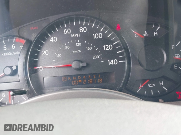 2004 Nissan Titan LE with VIN 1N6AA07A24N549589, listed as a IAAI auction lot 41750807 with 218,118 mi miles and . Bid and sale history available at DreamBid. Image 7.