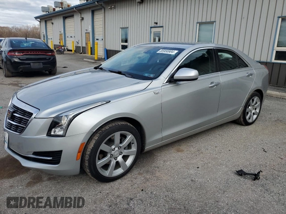 2016 Cadillac ATS Standard RWD with VIN 1G6AA5RA2G0197132, listed as a Copart auction lot 85958904 with 37,756 mi miles and Salvage title. Bid and sale history available at DreamBid. Image 1.