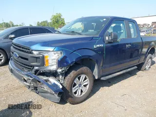 2019 Ford F-150 XL with VIN 1FTEX1EB9KKC09133, listed as a IAAI auction lot 40319582 with 151,728 mi miles. Bid and sale history available at carsss.com. Image 17.