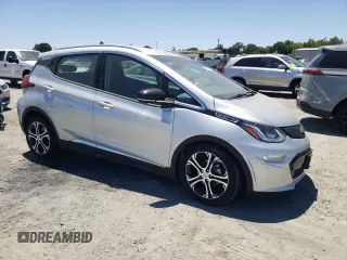 2021 Chevrolet Bolt EV Premier with VIN 1G1FZ6S07M4103987, listed as a Copart auction lot 61461585 with 7,218 mi miles and Salvage title. Bid and sale history available at DreamBid. Image 4.