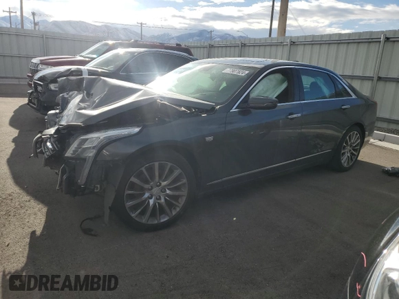 2017 Cadillac CT6 Luxury RWD with VIN 1G6KC5RXXHU149634, listed as a Copart auction lot 77907824 with 150,902 mi miles and Salvage title. Bid and sale history available at DreamBid. Image 1.